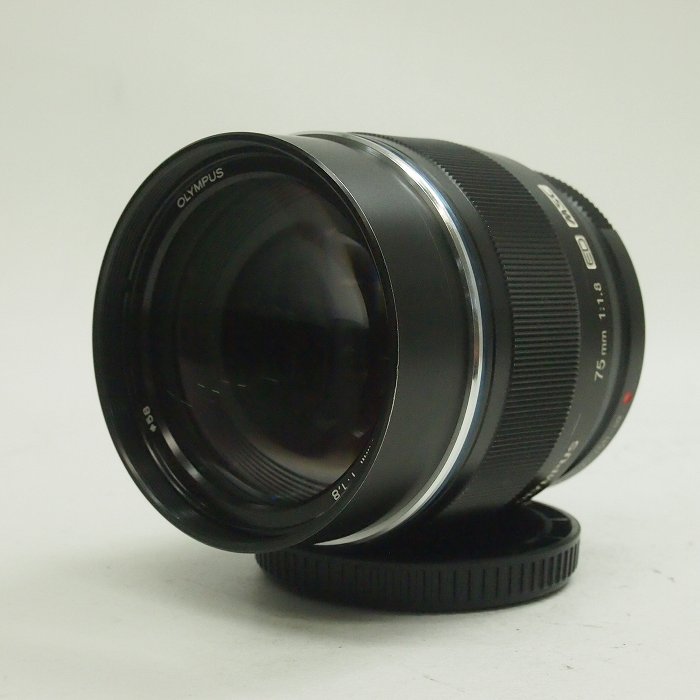 �y���Áz(�I�����p�X) OLYMPUS M.�Y�C�R�[�f�W�^�� ED75/1.8 �u���b�N