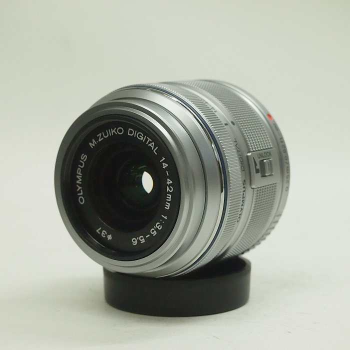 【中古】(オリンパス) OLYMPUS M.ズイコーデジタル 14-42/3.5-5.6II R シルバー
