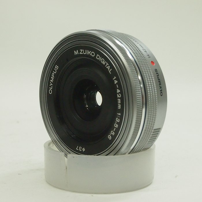 �y���Áz(�I�����p�X) OLYMPUS M.�Y�C�R�[�f�W�^�� ED14-42/3.5-5.6 EZ �V���o�[