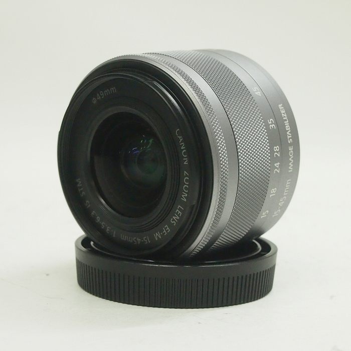 【中古】(キヤノン) Canon EF-M15-45/3.5-6.3 IS STM シルバー