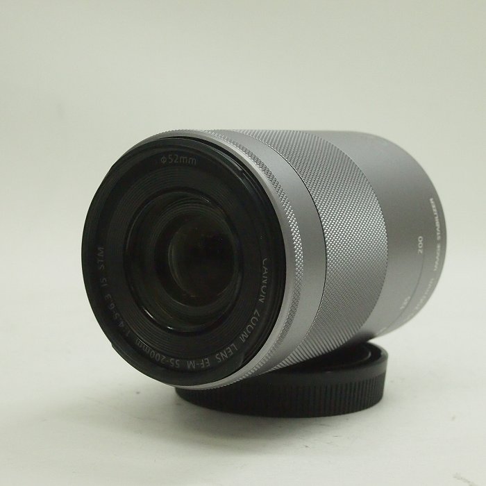 【中古】(キヤノン) Canon EF-M55-200/4.5-6.3 IS STM シルバー