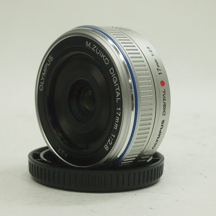 �y���Áz(�I�����p�X) OLYMPUS M.�Y�C�R�[�f�W�^�� 17/2.8 �V���o�[