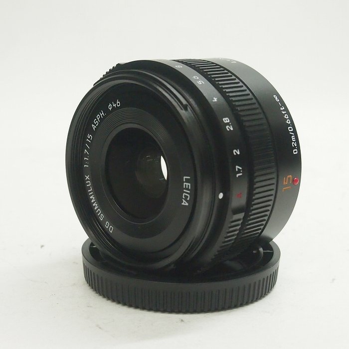 �y���Áz(�p�i�\�j�b�N) Panasonic LEICA DG SUMMILUX 15/1.7 ASPH. �u���b�N