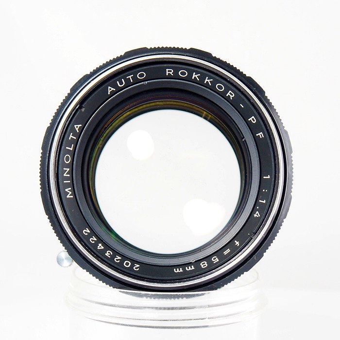 �y���Áz(�~�m���^) MINOLTA AUTO ROKKOR-PF 58/1.4 �O��