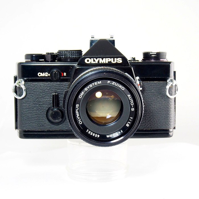 �y���Áz(�I�����p�X) OLYMPUS OM-2N �u���b�N �I�[�gS50/1.8