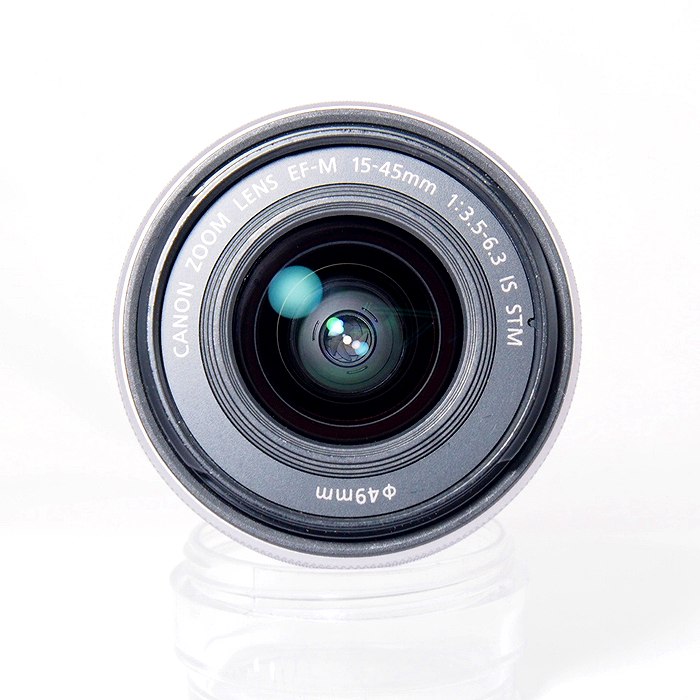 【中古】(キヤノン) Canon EF-M15-45/F3.5-6.3 IS STM シルバー