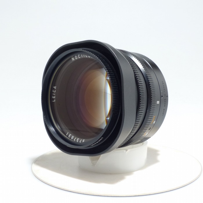 【中古】(ライカ) Leica ノクチルックス 50/1.0 (フード組込ミ)