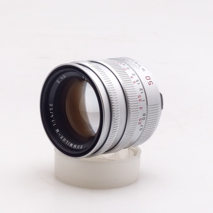�y���Áz(���C�J) Leica Summilux-M 50/F1.4 E46 �t�[�h�g�� �V���o�[
