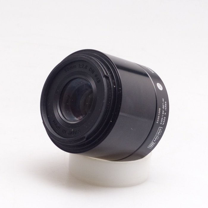 【中古】(シグマ) SIGMA 60/2.8 DN ブラック マイクロフォーサーズ