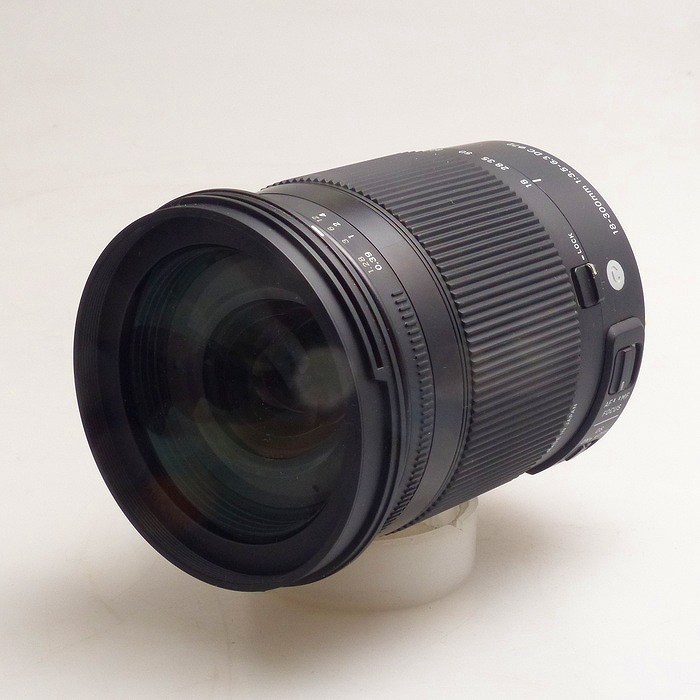 【中古】(シグマ) SIGMA 18-300/3.5-6.3 DC マクロ OS HSM EO キヤノンEF用