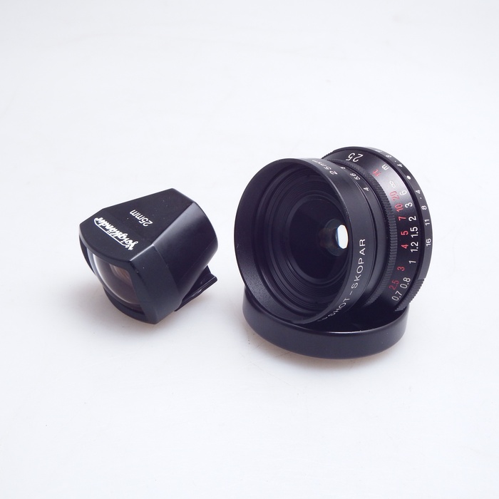 �y���Áz(�t�H�N�g�����_�[) Voigtlander �X�i�b�v�V���b�g�X�R�[�p�[25/4 +�t�@�C���_�[25mm