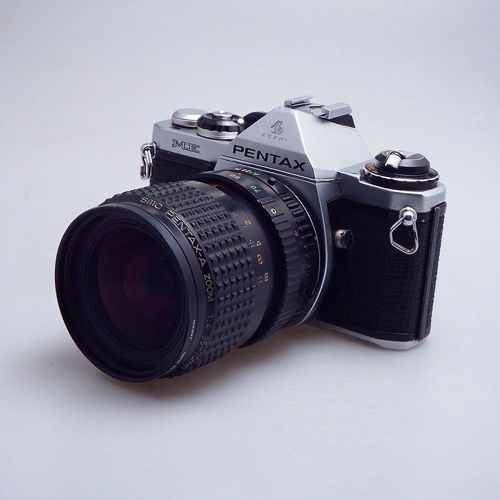 �y���Áz(�y���^�b�N�X) PENTAX ME �V���o�[ + SMC A 35-70/4