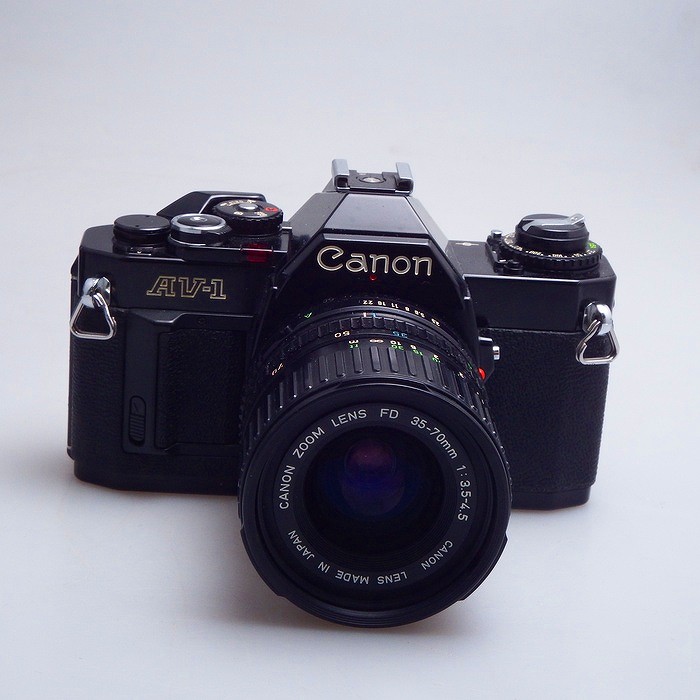 �y���Áz(�L���m��) Canon AV-1 �u���b�N + N FD 35-70/3.5-4.5