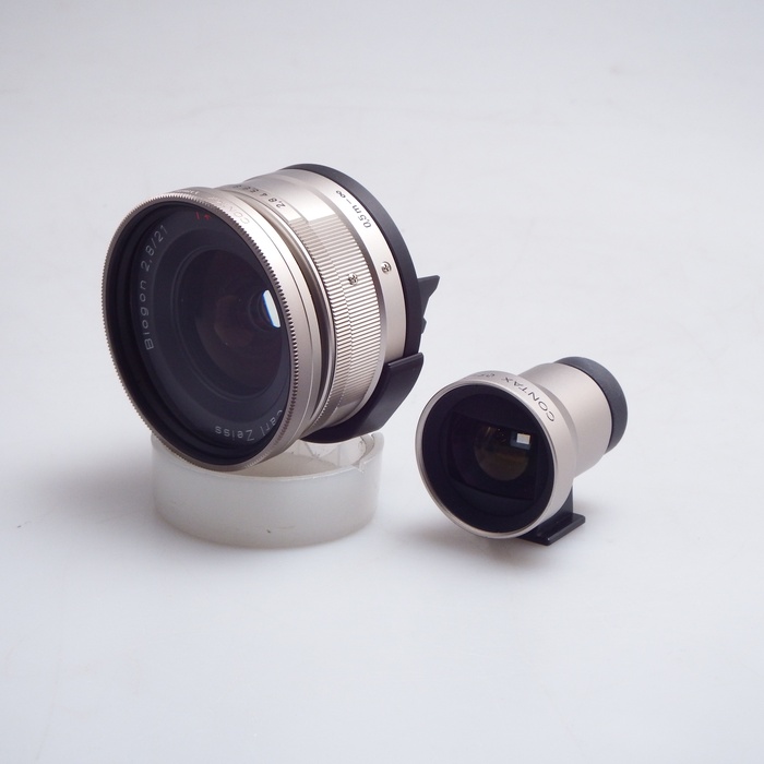�y���Áz(�R���^�b�N�X) CONTAX G BIOGON 21/2.8 T* �V���o�[