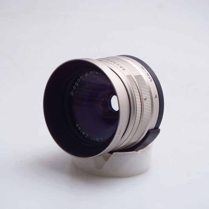 �y���Áz(�R���^�b�N�X) CONTAX G BIOGON 28/2.8 T* �V���o�[