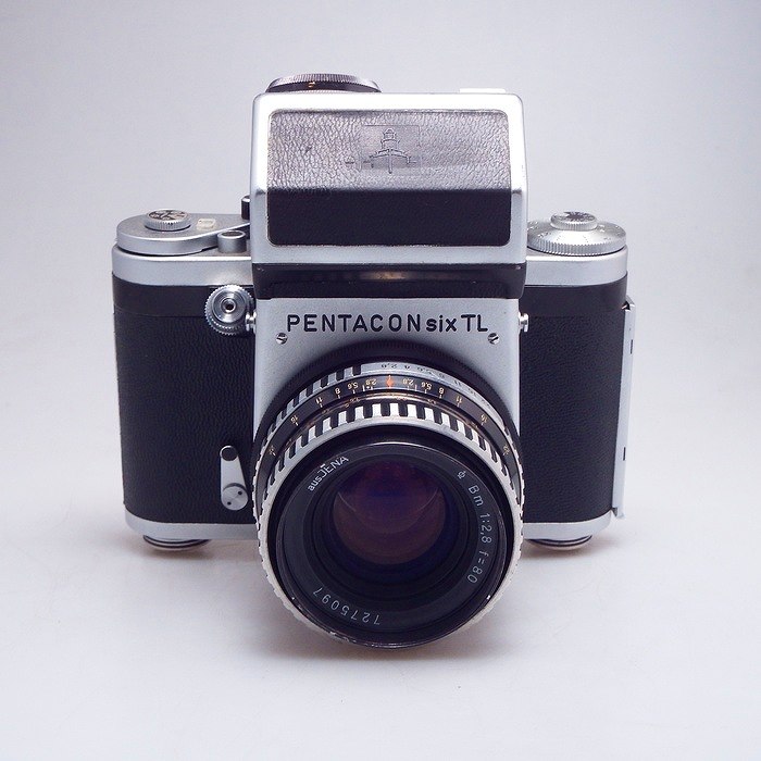 �y���Áz(�y���^�R��) PENTACON PTENTACON six TL TTL�t�@�C���_�[ + Bm 80/2.8 aus JENA