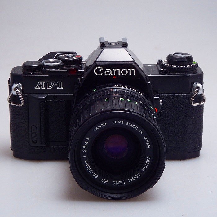 �y���Áz(�L���m��) Canon AV-1 �u���b�N + N FD 35-70/3.5-4.5