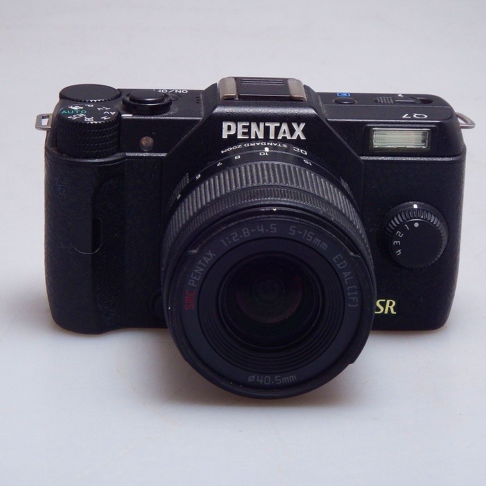 �y���Áz(�y���^�b�N�X) PENTAX Q7 + 5-15/F2.8-4.5 ED AL �Y�[�������Y�L�b�g �u���b�N