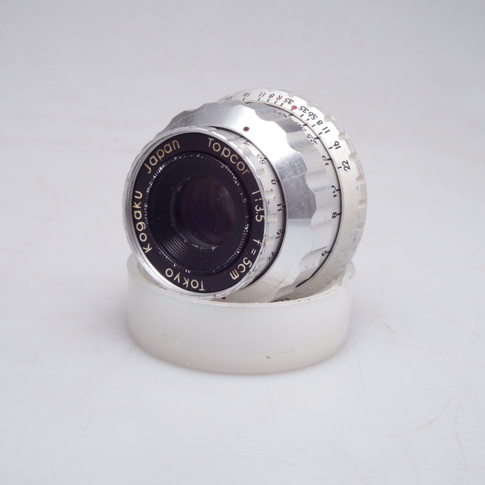 �y���Áz�������w Topcor 5cm/3.5 �Œ苾��K�^ (L39)