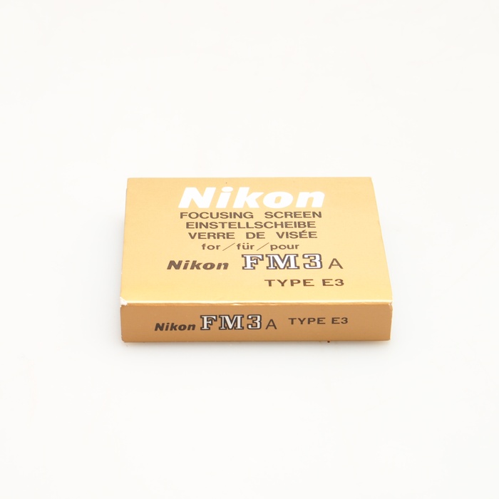 �y���Áz(�j�R��) Nikon FM3A�p �X�N���[�� E3 ����}�b�g