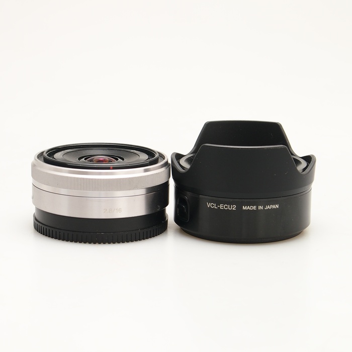 【中古】(ソニー) SONY E 16/2.8 + VCL-ECU2