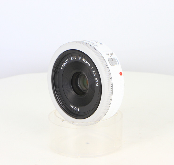 【中古】(キヤノン) Canon EF40/2.8 STM ホワイト
