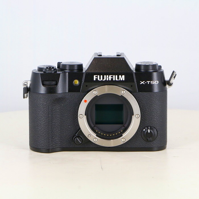 美品 FUJIFILMX-T50 ボディ 保証期間あり　ブラック 富士フイルム FUJIFILM X-T50 ボディ ブラック 日英二言語モデル