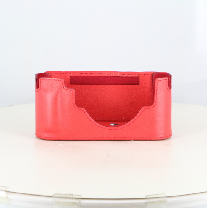 【中古】(ライカ) Leica M10用レザープロテクター レッド 24022