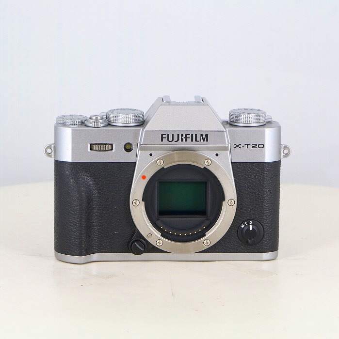 【中古】(フジフイルム) FUJIFILM X-T20 ボディ シルバー
