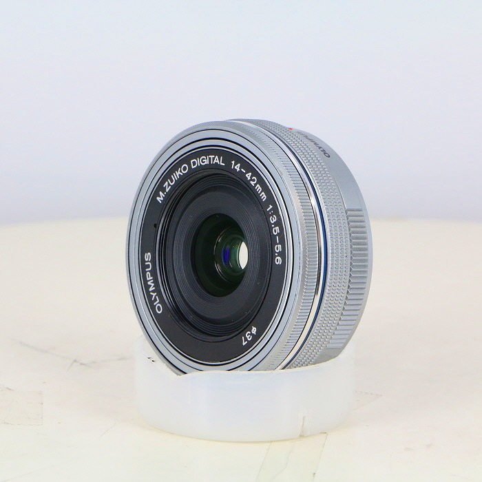 �y���Áz(�I�����p�X) OLYMPUS M�Y�C�R�[�f�W�^�� ED14-42/3.5-5.6 EZ �V���o�[