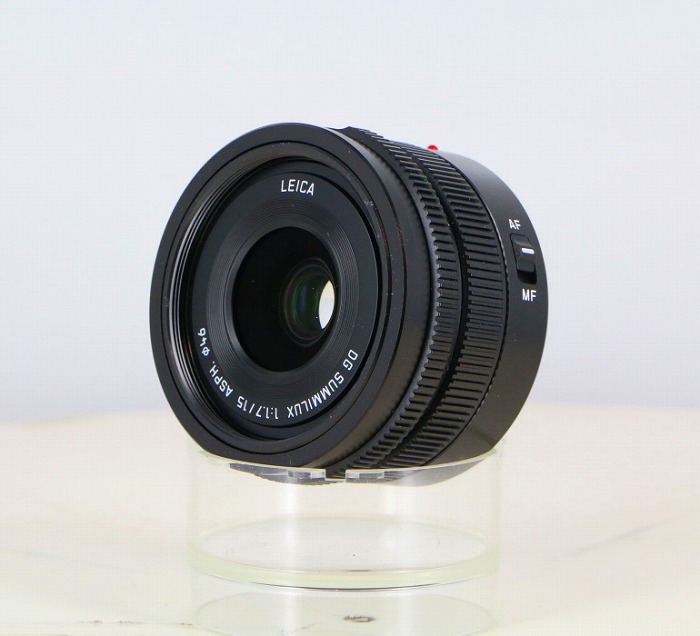 �y���Áz(�p�i�\�j�b�N) Panasonic DG SUMMILUX 15/1.7 ASPH. (H-X015-K) �u���b�N