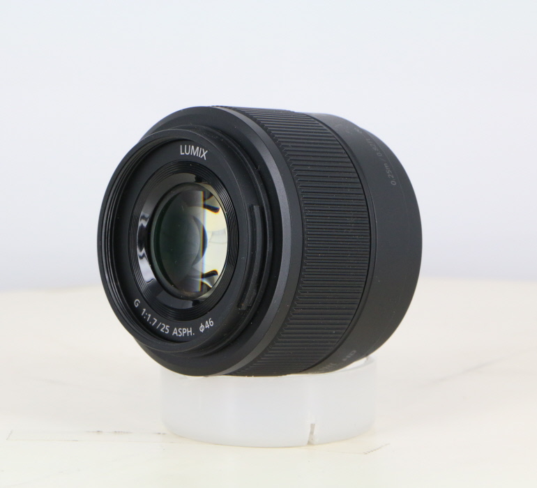 【中古】(パナソニック) Panasonic G25/1.7 (H-H025) ブラック