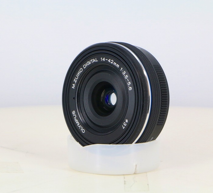 �y���Áz(�I�����p�X) OLYMPUS M�Y�C�R�[�f�W�^��ED14-42/3.5-5.6 EZ �u���b�N
