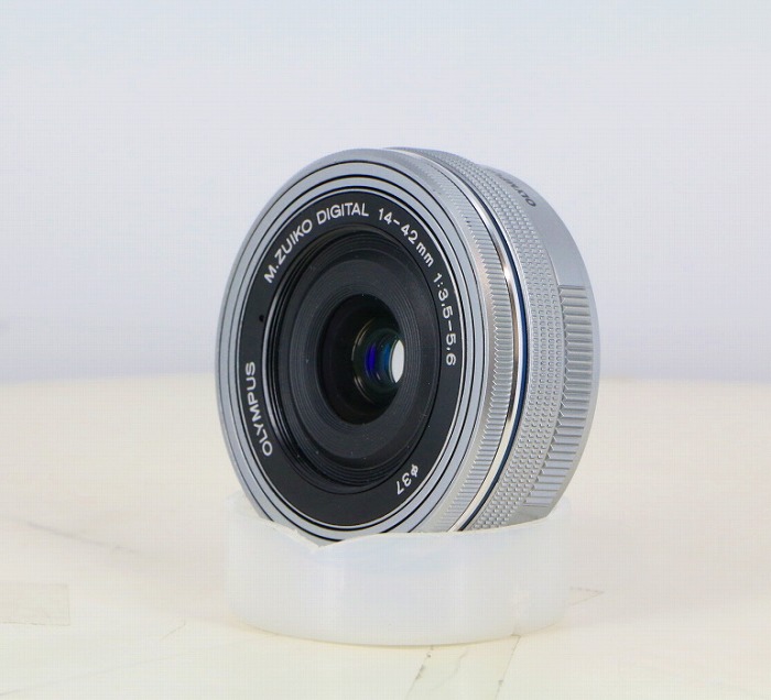 �y���Áz(�I�����p�X) OLYMPUS M�Y�C�R�[�f�W�^��ED14-42/3.5-5.6 EZ �V���o�[