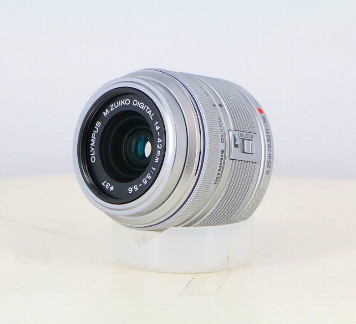 �y���Áz(�I�����p�X) OLYMPUS M�Y�C�R�[�f�W�^��14-42/3.5-5.6II R �V���o�[