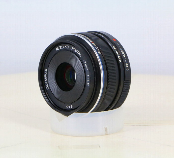 �y���Áz(�I�����p�X) OLYMPUS M.�Y�C�R�[�f�W�^�� 17/1.8 BK