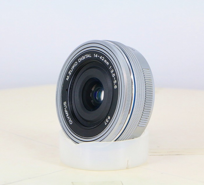 �y���Áz(�I�����p�X) OLYMPUS M.�Y�C�R�[�f�W�^�� ED14-42/3.5-5.6 EZ �V���o�[