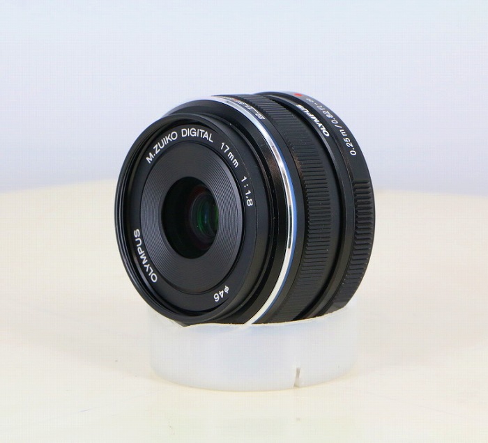 �y���Áz(�I�����p�X) OLYMPUS M.�Y�C�R�[�f�W�^�� 17/1.8 �u���b�N