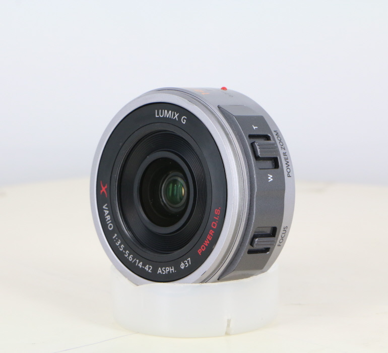 【中古】(パナソニック) Panasonic GXバリオ PZ 14-42/3.5-5.6 (H-PS14042)シルバー