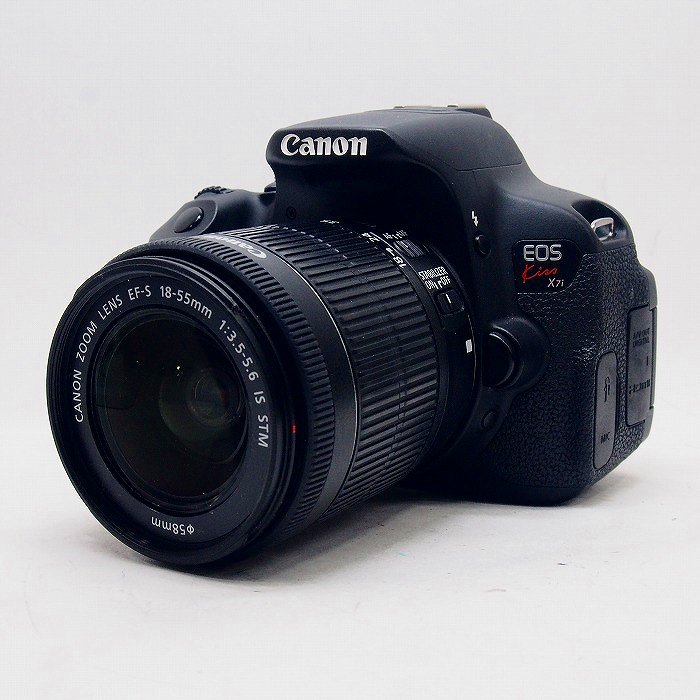 【中古】(キヤノン) Canon EOS KISS X7I+EF-S 18-55/3.5-5.6 IS STM