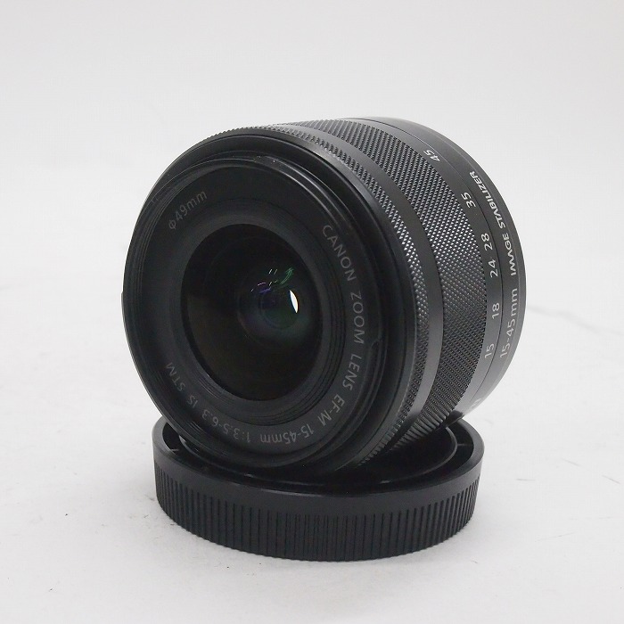 【中古】(キヤノン) Canon EF-M15-45/F3.5-6.3 IS STM グラフアイト