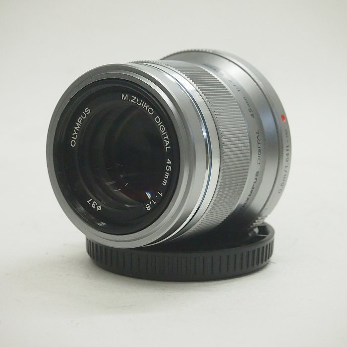【中古】(オリンパス) OLYMPUS Mズイコーデジタル 45/1.8 シルバー