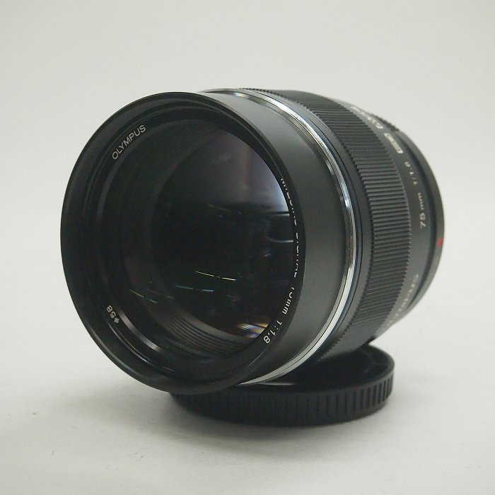 �y���Áz(�I�����p�X) OLYMPUS M�Y�C�R�[�f�W�^�� ED75/1.8 �u���b�N