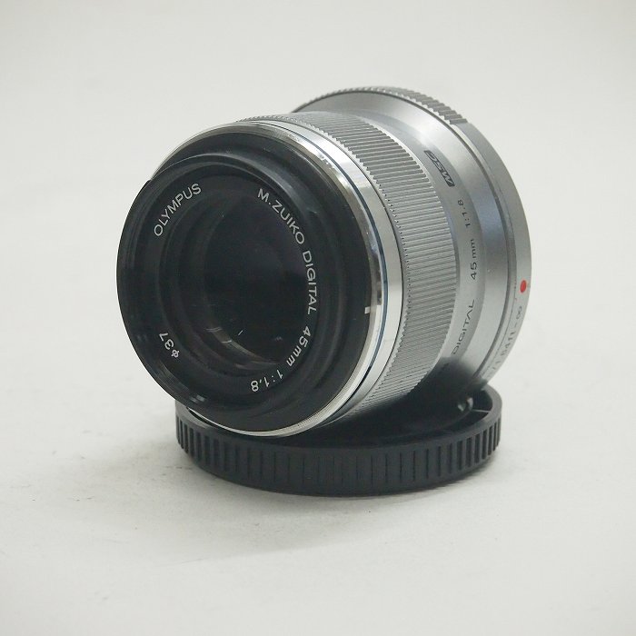 【中古】(オリンパス) OLYMPUS Mズイコーデジタル 45/1.8 シルバー