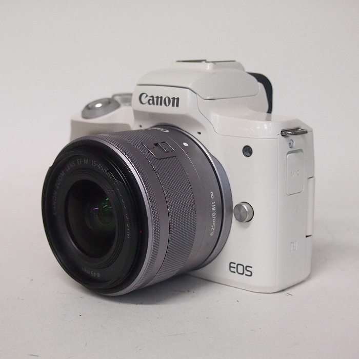�y���Áz(�L���m��) Canon EOS KISS M+EF-M15-45/3.5-6.3 IS STM �z���C�g