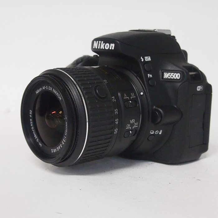�y���Áz(�j�R��) Nikon D5500+AF-S DX18-55/3.5-5.6G VRII �u���b�N