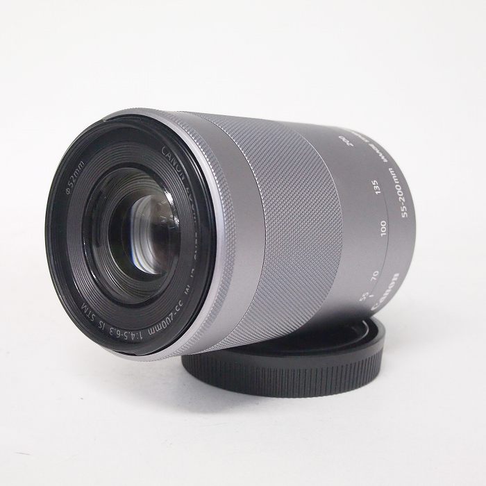 【中古】(キヤノン) Canon EF-M55-200/4.5-6.3 IS STM シルバー