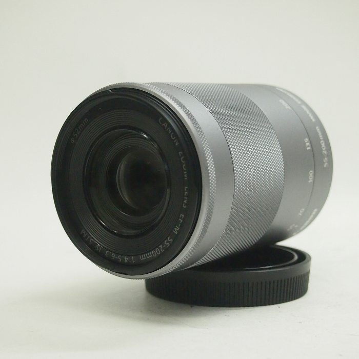【中古】(キヤノン) Canon EF-M55-200/4.5-6.3 IS STM シルバー