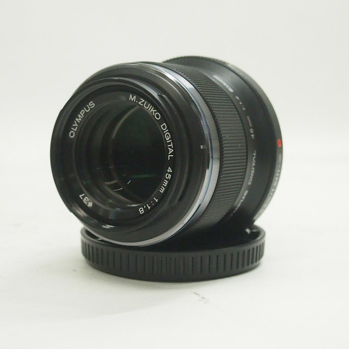 【中古】(オリンパス) OLYMPUS Mズイコーデジタル 45/1.8 ブラック