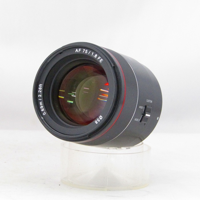 �y���Áz(�T������) SAMYANG AF 75/1.8 FE �\�j�[E�p